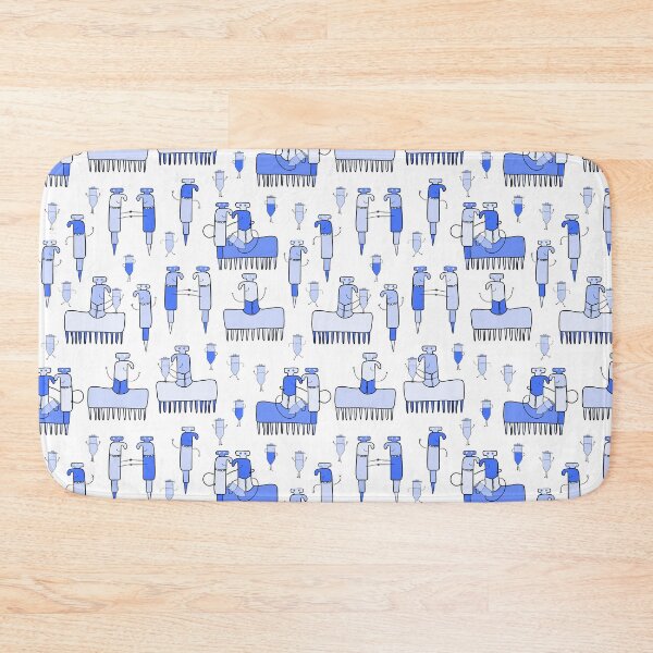 Item preview, Research Lab World in Gzhel designed and sold by fogoosherie.