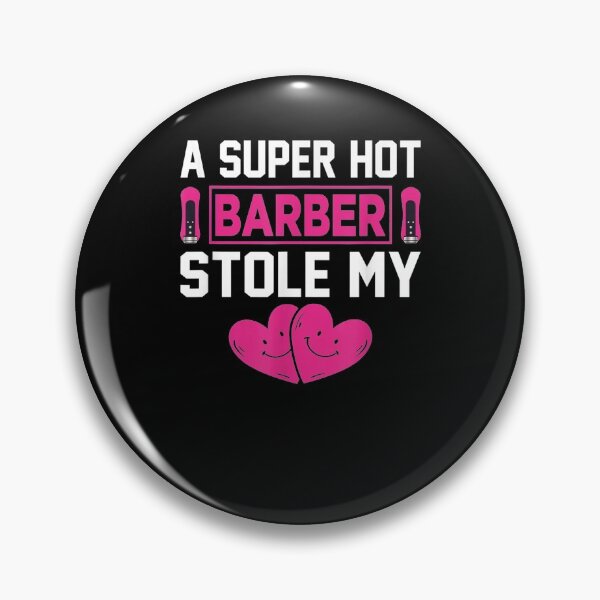 Item preview, A Barber Stole My Heart Funny Hair Cut Specialist Barber  designed and sold by mylahKristian.