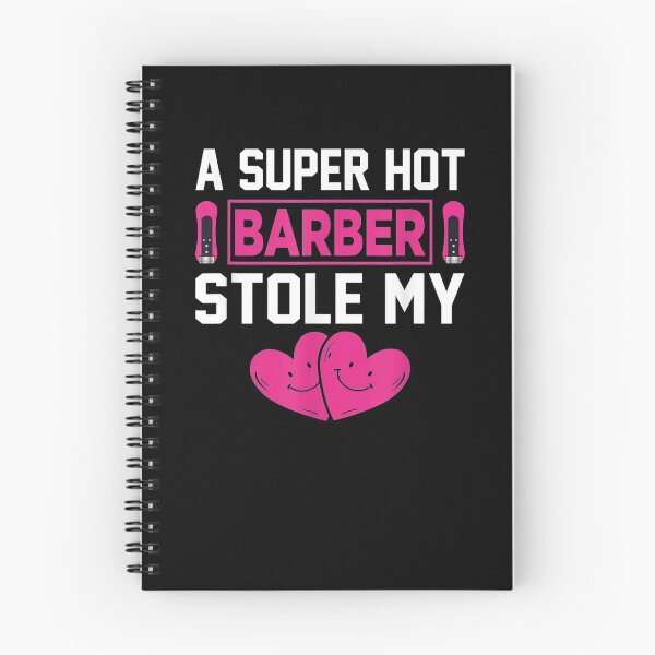 Item preview, A Barber Stole My Heart Funny Hair Cut Specialist Barber  designed and sold by mylahKristian.