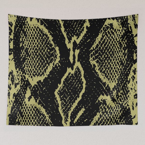 Item preview, Khaki and Black Python Skin Design designed and sold by DesignFantazia.