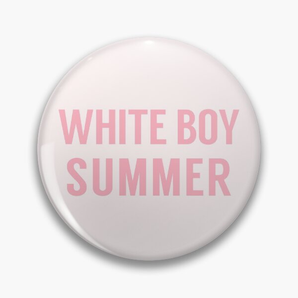 Item preview, White Boy Summer in Pastel Pink designed and sold by tinyteacups.