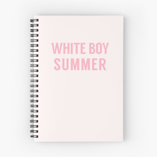 Item preview, White Boy Summer in Pastel Pink designed and sold by tinyteacups.