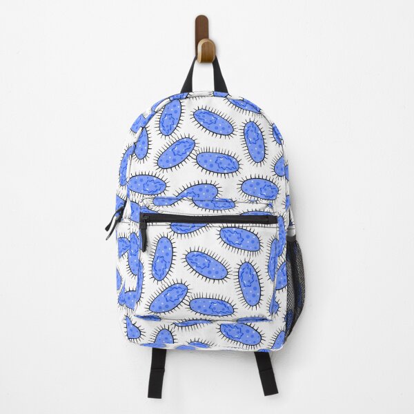 Item preview, Cute E coli Bacteria in Gzhel designed and sold by fogoosherie.