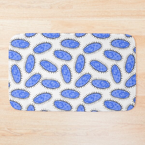 Item preview, Cute E coli Bacteria in Gzhel designed and sold by fogoosherie.