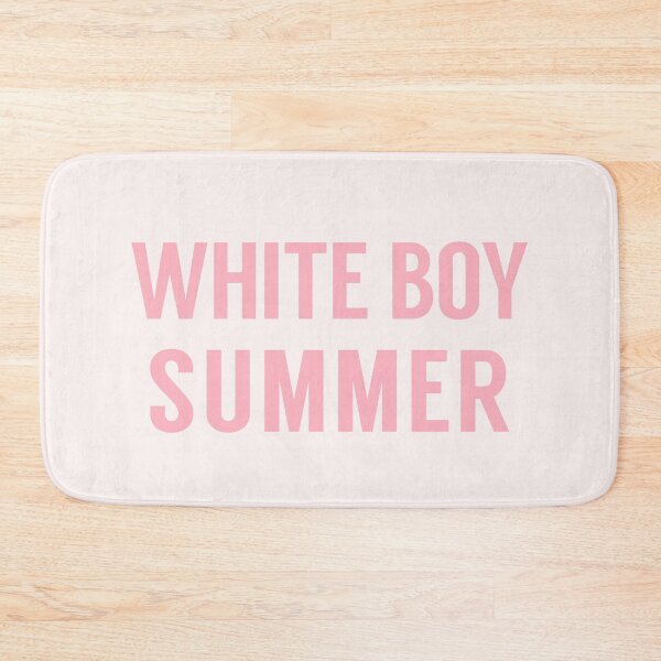 Item preview, White Boy Summer in Pastel Pink designed and sold by tinyteacups.