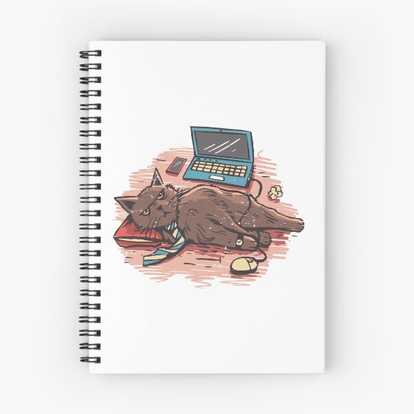 Item preview, Home office cat designed and sold by DerSenat.