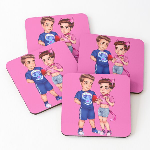 Item preview, You've Got to be Kitten Me - Brad and Harley - without background designed and sold by AuthorMegBawden.