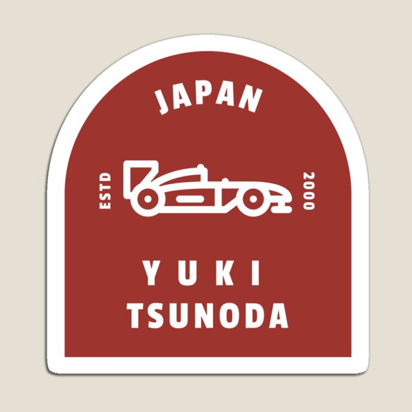 Item preview, Yuki Tsunoda F1 Racing designed and sold by CynthSky.