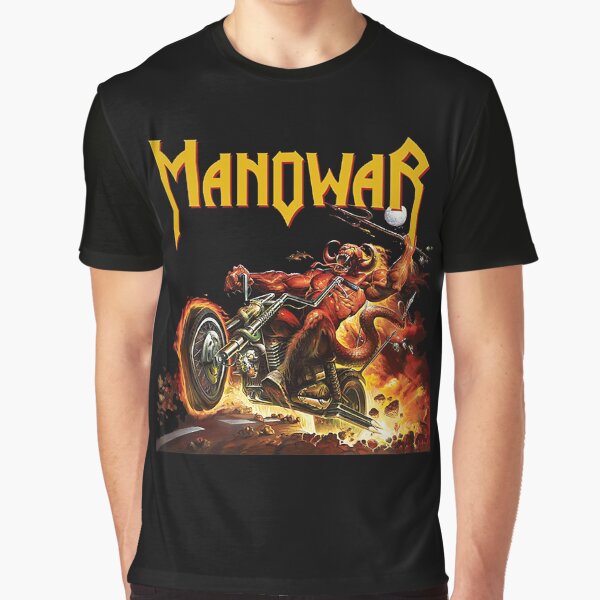 banda de manowar Camiseta gráfica