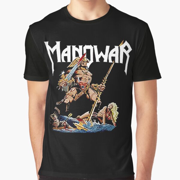 banda de manowar Camiseta gráfica