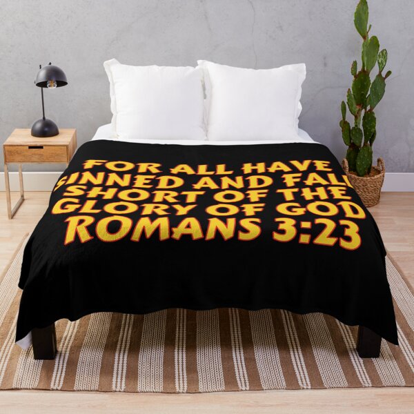 Item preview, Bible Verse Romans 3:23 designed and sold by Prayingwarrior.