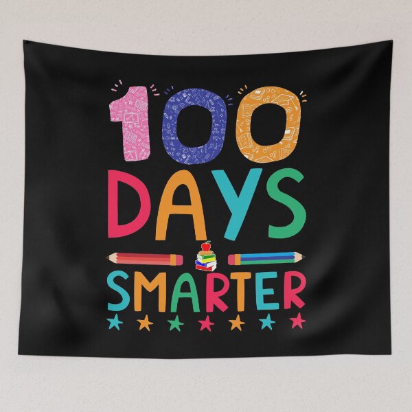 Item preview, 100 Days Smarter Gift 100th Day Of School Cool Design designed and sold by topdesignarts.
