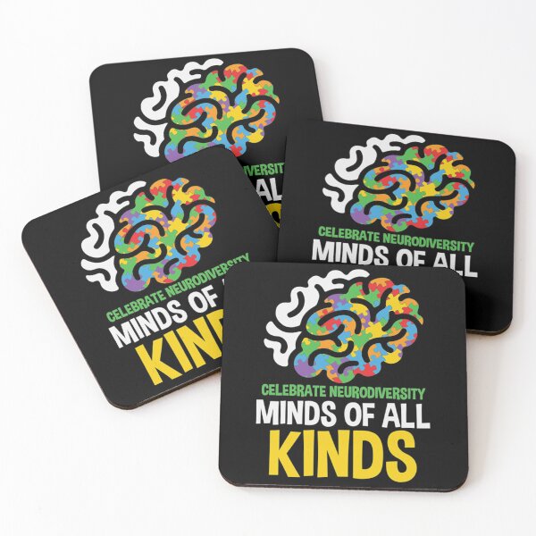Item preview, Autism Awareness Celebrate Neurodiversity Minds of All Kinds designed and sold by Placidobarbosa.