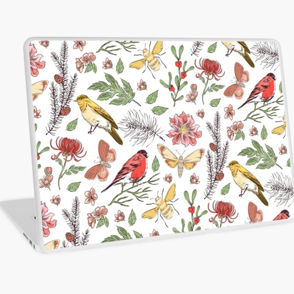 Birds | Plants | nature Laptop Skin