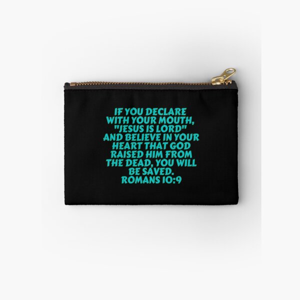 Item preview, Bible Verse Romans 10:9 designed and sold by Prayingwarrior.