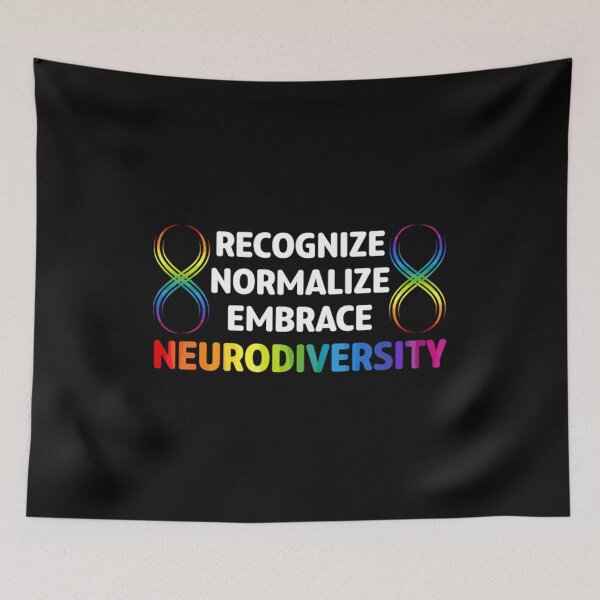 Item preview, Novelty Neurodiversity Rainbow Infinity Women Men Girl designed and sold by Placidobarbosa.