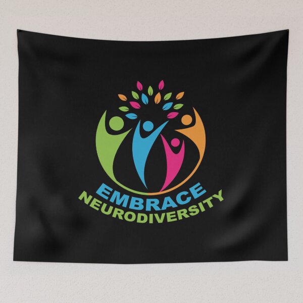 Item preview, Embrace Neurodiversity designed and sold by Placidobarbosa.