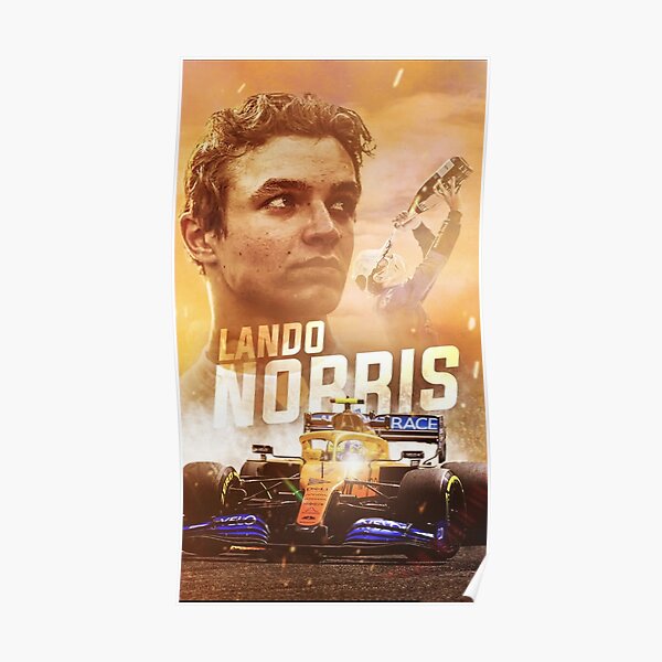Fond d'écran Lando Norris Art Poster