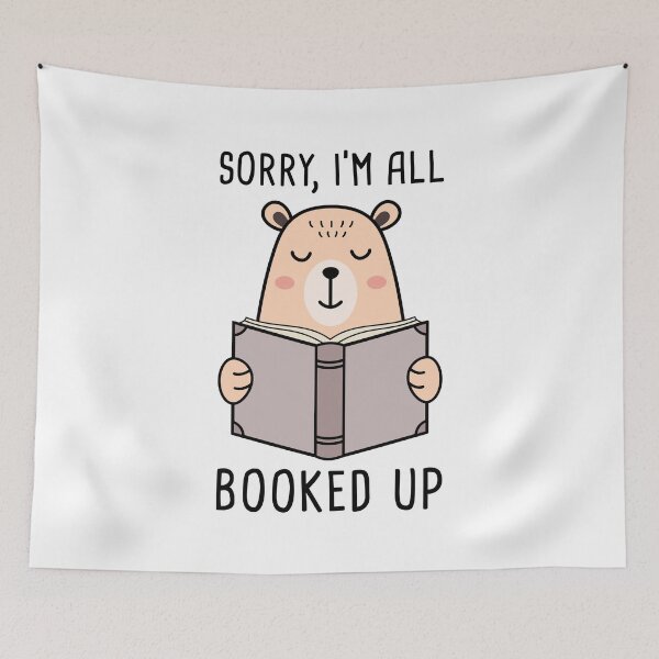 Item preview, Sorry, I'm All Booked Up designed and sold by TashaVector.