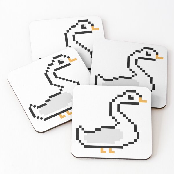 Item preview, Pixel Art Domestic Goose designed and sold by Sauropsida.