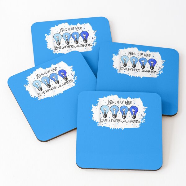 Item preview, Light It Up Blue Autism Awareness Present designed and sold by NicoleHerrero.