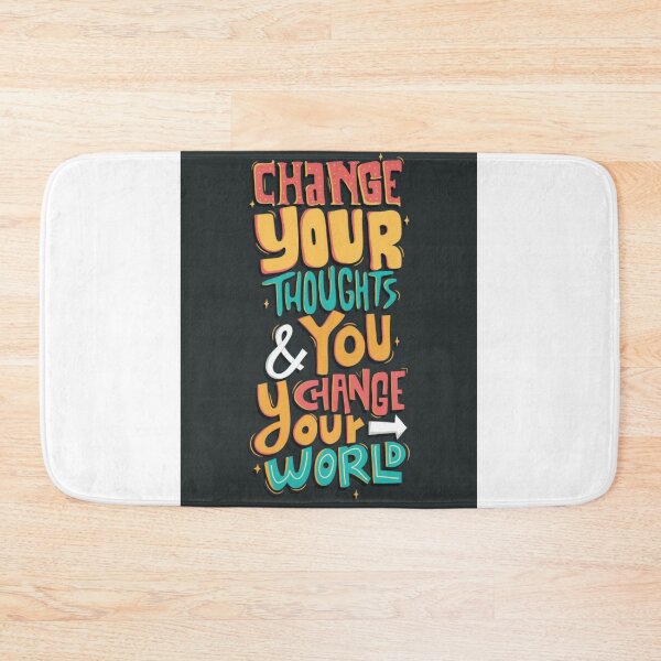 Item preview, Change Your Thought And You Change Your World designed and sold by Dharmpreet Kaur.