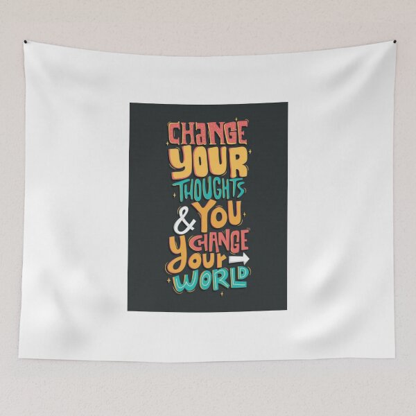 Item preview, Change Your Thought And You Change Your World designed and sold by Dharmpreet Kaur.