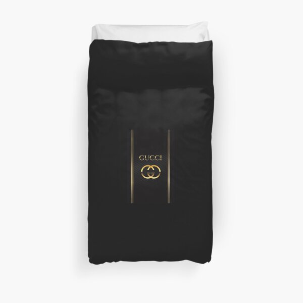 Design noir simple 3 Housse de couette