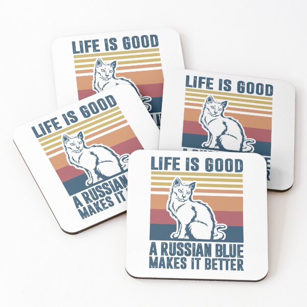 Item preview, Russian Blue Cat Gifts Men Women Cat Mom Dad Russian Blue designed and sold by merch8002.