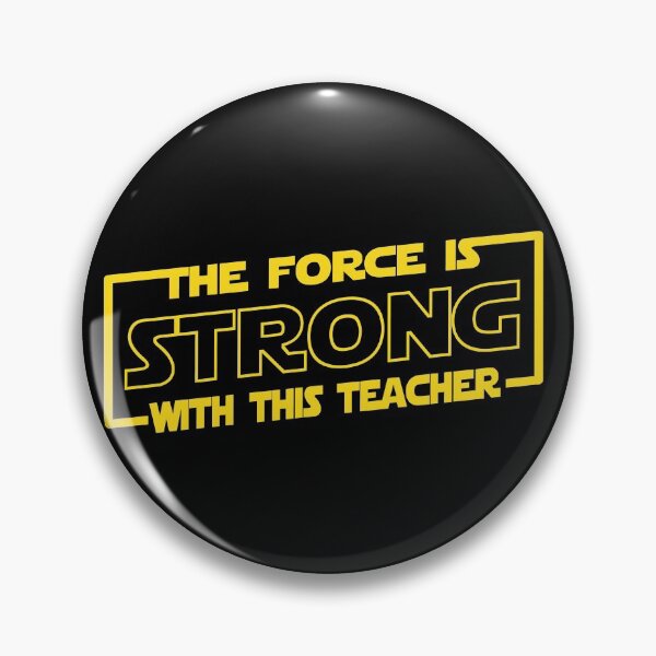Artikelvorschau, The Force is Strong with This Teacher entworfen und verkauft von LooCaThat.
