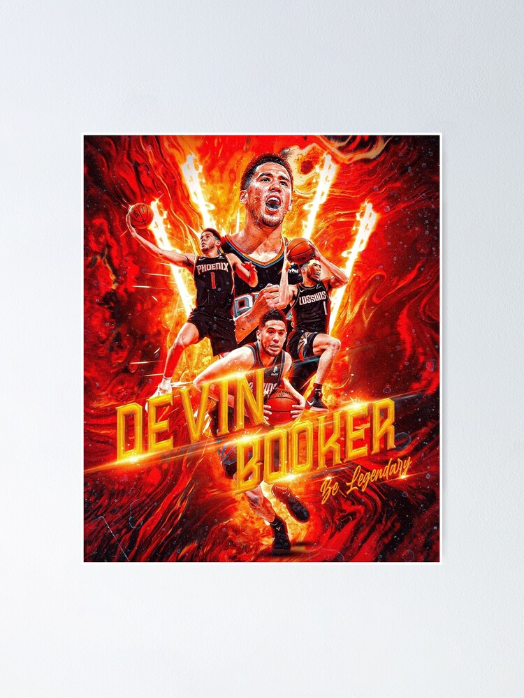 Wallpaper Devin Booker Illustration Poster for Sale by borjoijo56