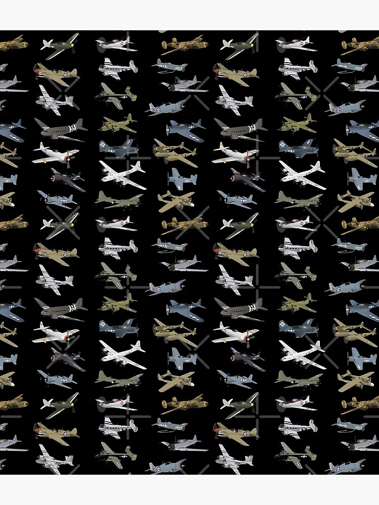Various American WW2 Airplanes by NorseTech