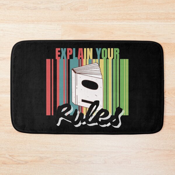 Item preview, Explain Your Rules designed and sold by Vibing-Right.