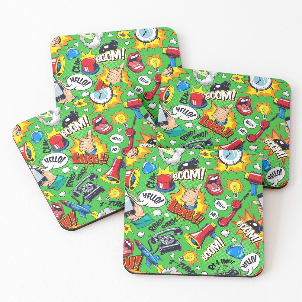 Item preview, Coasters (Set of 4) designed and sold by EVERTEESLOVER.