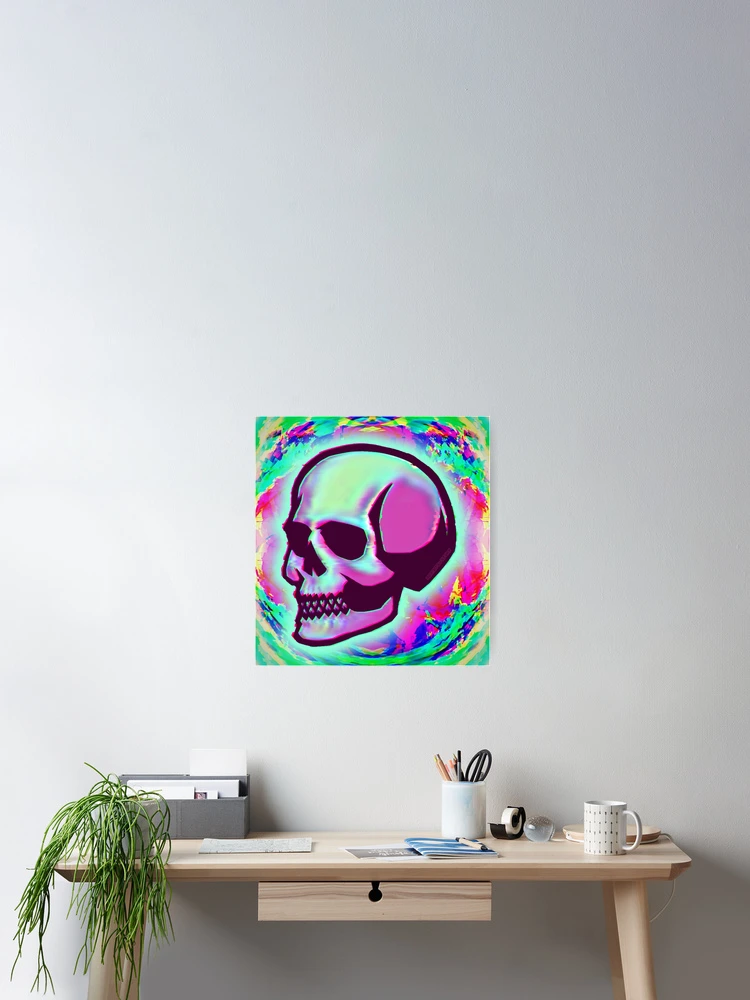 Imagen 2 de 3, Póster con la obra Fantasma, diseñada y vendida por JavaWolfDesign.