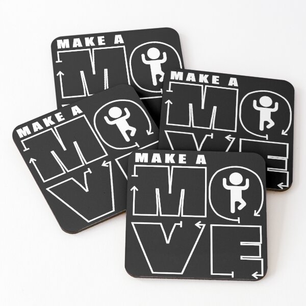 Item preview, Make a MOVE - White Version designed and sold by REFCreative.