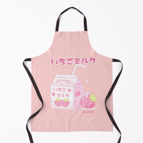 Item preview, Japanese Aesthetics Kawaii Strawberry Milk Shake designed and sold by sunnyhou.