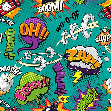 Artwork thumbnail, Comic Pattern by EVERTEESLOVER