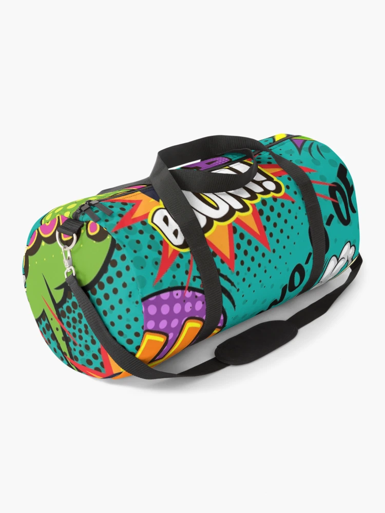 Thumbnail 1 of 3, Duffle Bag, Comic Pattern designed and sold by EVERTEESLOVER.