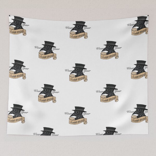 Item preview, Plague Doctor Sticker Design designed and sold by Destinyb0nd.