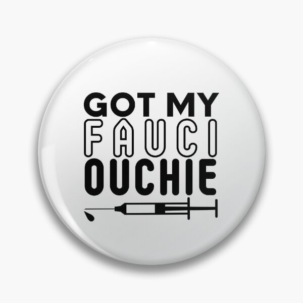 Artikelvorschau, Habe mein Fauci Ouchie, ich bin geimpft worden, geimpft Scheck lustig entworfen und verkauft von ladylaughprints.