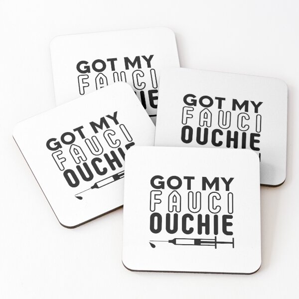 Item preview, Got My Fauci Ouchie, I've Been Vaccinated, Vaccinated Check Funny designed and sold by ladylaughprints.