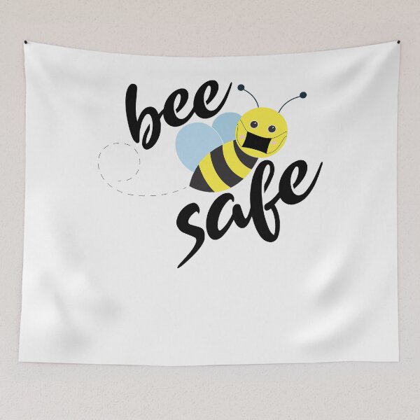 Item preview, BEE Safe Sticker designed and sold by FrewinMason.