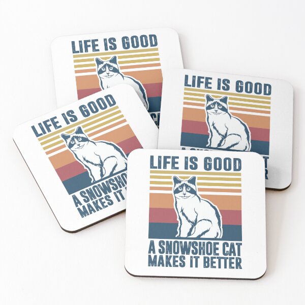 Item preview, Snowshoe Cat Gifts Men Women Cat Mom Cat Dad Snowshoe Cat designed and sold by merch8002.