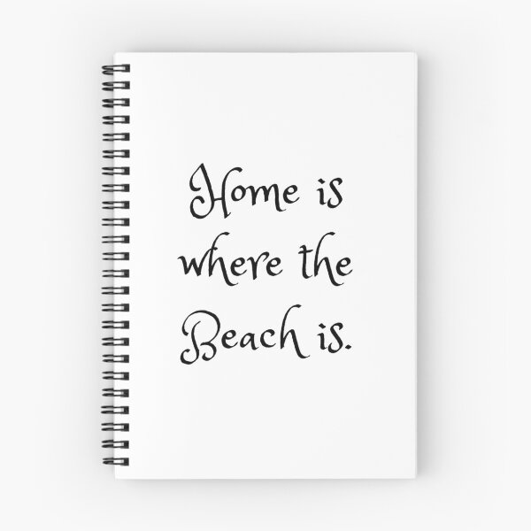 Item preview, Home Is Where The Beach Is designed and sold by SirajDecors.