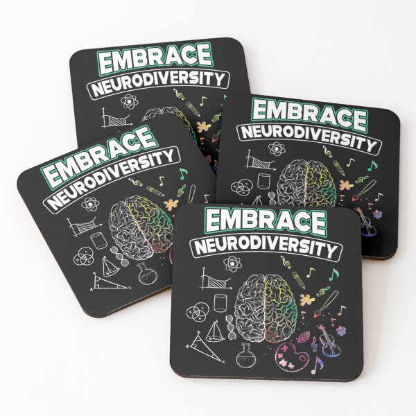 Item preview, Embrace Neurodiversity Brain Voice For Autism Awareness Fun designed and sold by Placidobarbosa.