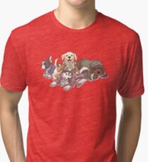 Hamilton Musical x Broadway Dogs Tri-blend T-Shirt