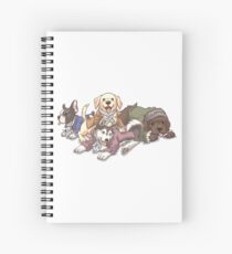 Cuaderno de espiral Hamilton Musical x Broadway Dogs