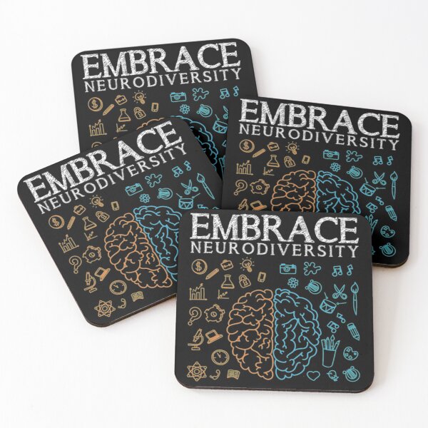 Item preview, Embrace ADHD Autism ASD Neurodiversity designed and sold by Placidobarbosa.