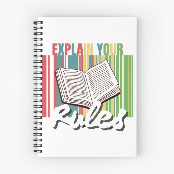 Item preview, Explain Your Rules designed and sold by Vibing-Right.